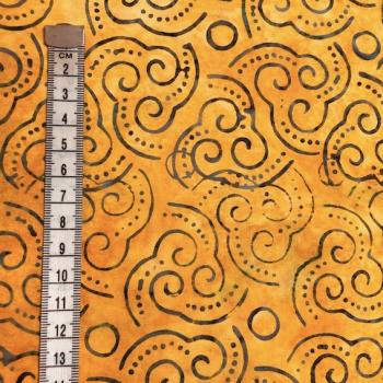 Preview: ORANGE - Beach Ball - Batikstoff aus Indonesien